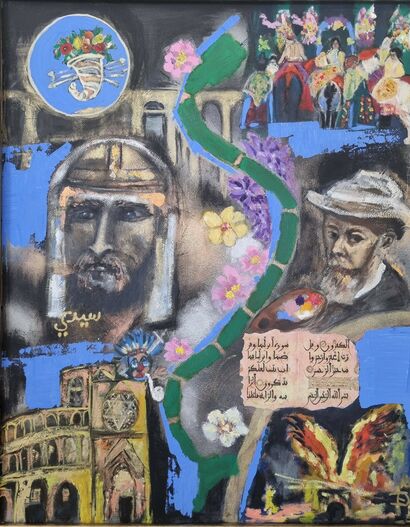 Valencia, historical landscape - a Paint Artowrk by ELIZABETH DRAYSON